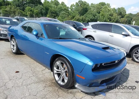 2021 Dodge Challenger R/T из США, поврежденный, VIN 2C3CDZBT6MH631080